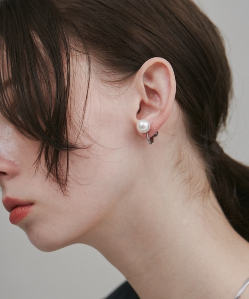 ciite' surgical stainless（シーテサージカルステンレス）の「【 金属アレルギー対応 】 シンプルパールイヤリング サージカルステンレス   (両耳用)（イヤリング・レディース・シルバー/ゴールド・S/L/M）」の19枚目の写真