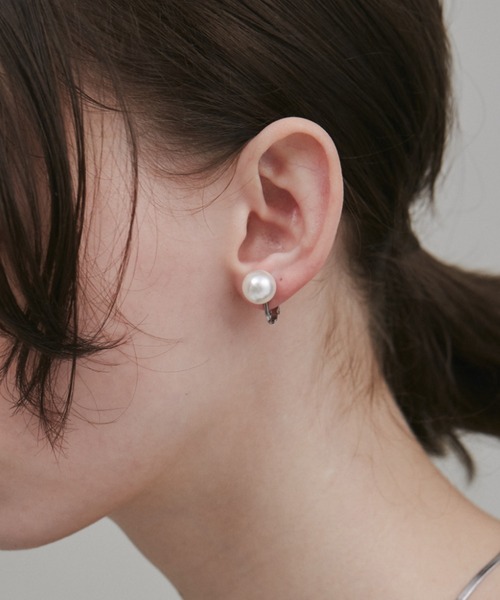 ciite' surgical stainless（シーテサージカルステンレス）の「【 金属アレルギー対応 】 シンプルパールイヤリング サージカルステンレス   (両耳用)（イヤリング・レディース・シルバー/ゴールド・S/L/M）」の22枚目の写真