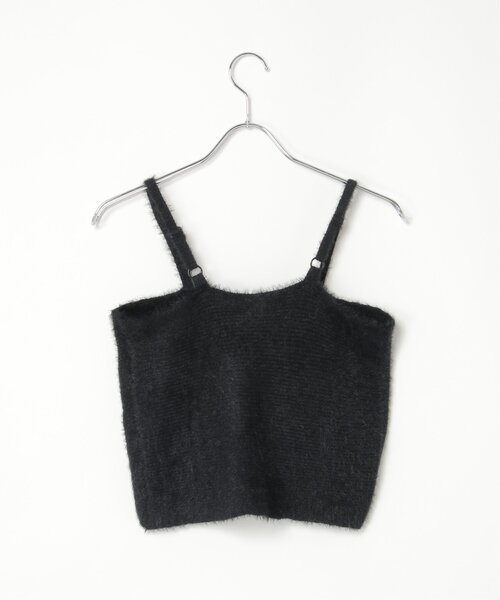 VENCEEXCHANGE(ヴァンスエクスチェンジ)の「ツイストニットビスチェ(キャミソール・レディース・オフホワイト/グレー/ブラック/ベージュ・FREE)」の6枚目の写真