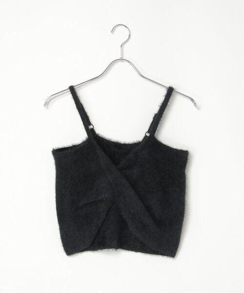 VENCEEXCHANGE(ヴァンスエクスチェンジ)の「ツイストニットビスチェ(キャミソール・レディース・オフホワイト/グレー/ブラック/ベージュ・FREE)」の12枚目の写真