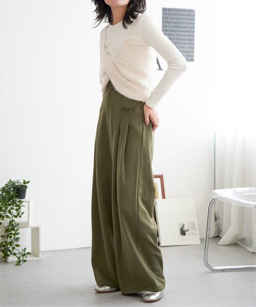 VENCEEXCHANGE(ヴァンスエクスチェンジ)の「ツイストニットビスチェ(キャミソール・レディース・オフホワイト/グレー/ブラック/ベージュ・FREE)」の20枚目の写真