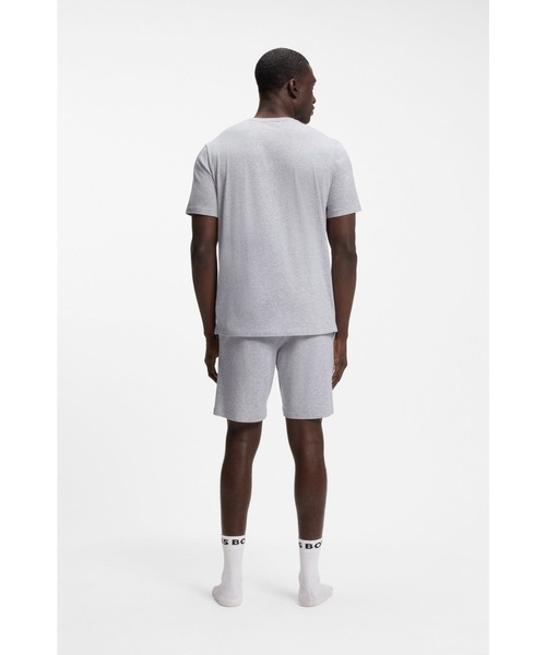 BOSS(ボス)の「レギュラーフィット ロゴエンブロイダリー ストレッチコットン Tシャツ(Tシャツ/カットソー・メンズ・ダークブルー/ブルー/カーキ/グレー/ライトグレー/ブラウン・L/M/S/XL/XXL)」の9枚目の写真