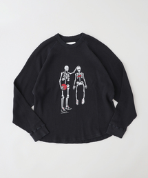 THRIFTY LOOK/スリフティールック Mars Skull Waffle