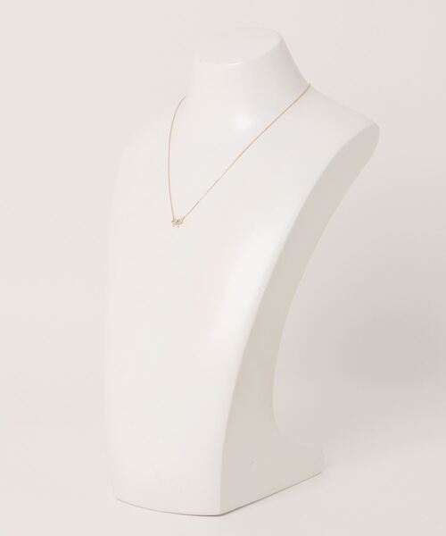 flower（フラワー）の「ビジューリボンネックレス（ネックレス・レディース・シルバー/ゴールド・FREE）」の18枚目の写真