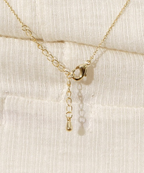 flower（フラワー）の「ビジューリボンネックレス（ネックレス・レディース・シルバー/ゴールド・FREE）」の12枚目の写真