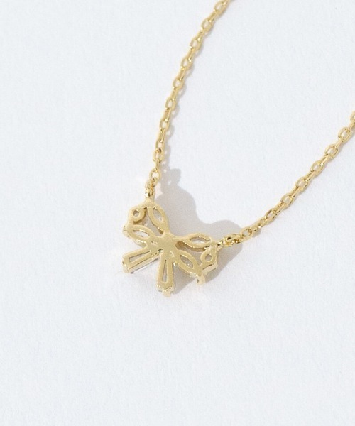 flower（フラワー）の「ビジューリボンネックレス（ネックレス・レディース・シルバー/ゴールド・FREE）」の15枚目の写真