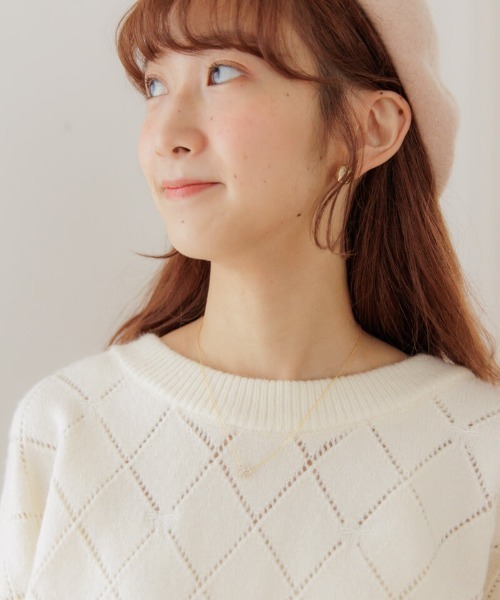 flower（フラワー）の「ビジューリボンネックレス（ネックレス・レディース・シルバー/ゴールド・FREE）」の21枚目の写真