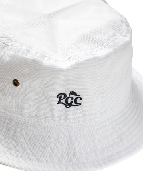 パシフィック　ゴルフクラブ　バケットハット ホワイト PACIFIC BUCKET HAT – Pacific GOLF CLUB