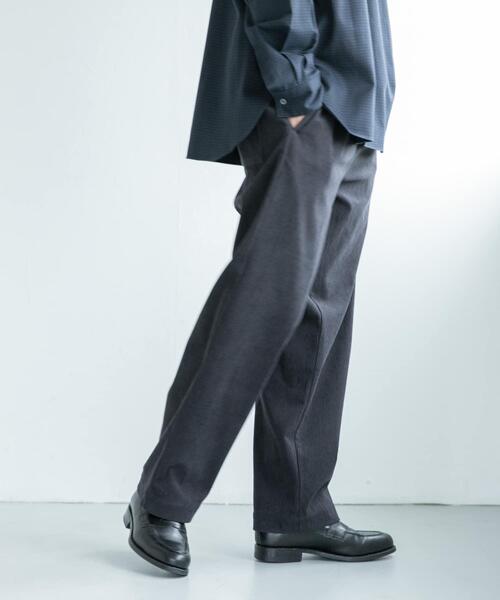 FORK&SPOON(フォークアンドスプーン)の「FORK&SPOON TECコーデュロイパンツ(その他パンツ・メンズ・ベージュ系その他/モカ/チャコールグレー・4/5)」の4枚目の写真