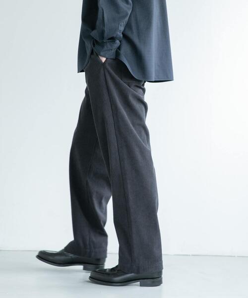 FORK&SPOON(フォークアンドスプーン)の「FORK&SPOON TECコーデュロイパンツ(その他パンツ・メンズ・ベージュ系その他/モカ/チャコールグレー・4/5)」の8枚目の写真