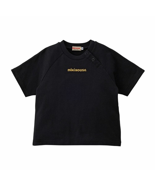 MIKI HOUSE(ミキハウス)の「バックロゴ半袖Tシャツ(Tシャツ/カットソー・キッズ・ブルー系その他/ホワイト/ブラック・150cm/140cm/130cm/120cm/110cm/100cm/80cm/90cm)」の14枚目の写真