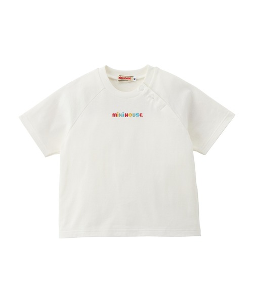 MIKI HOUSE(ミキハウス)の「バックロゴ半袖Tシャツ(Tシャツ/カットソー・キッズ・ブルー系その他/ホワイト/ブラック・150cm/140cm/130cm/120cm/110cm/100cm/80cm/90cm)」の16枚目の写真
