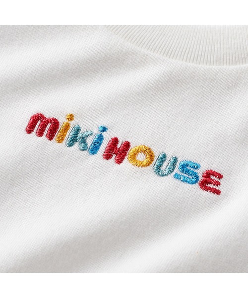MIKI HOUSE(ミキハウス)の「バックロゴ半袖Tシャツ(Tシャツ/カットソー・キッズ・ブルー系その他/ホワイト/ブラック・150cm/140cm/130cm/120cm/110cm/100cm/80cm/90cm)」の11枚目の写真