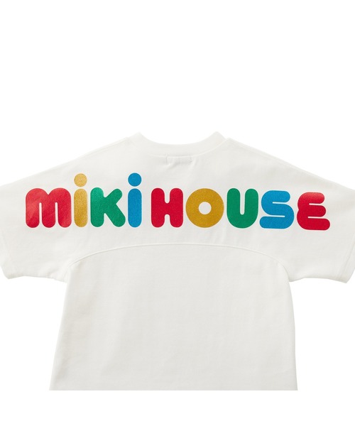 MIKI HOUSE(ミキハウス)の「バックロゴ半袖Tシャツ(Tシャツ/カットソー・キッズ・ブルー系その他/ホワイト/ブラック・150cm/140cm/130cm/120cm/110cm/100cm/80cm/90cm)」の13枚目の写真