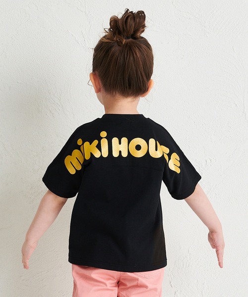 MIKI HOUSE(ミキハウス)の「バックロゴ半袖Tシャツ(Tシャツ/カットソー・キッズ・ブルー系その他/ホワイト/ブラック・150cm/140cm/130cm/120cm/110cm/100cm/80cm/90cm)」の17枚目の写真