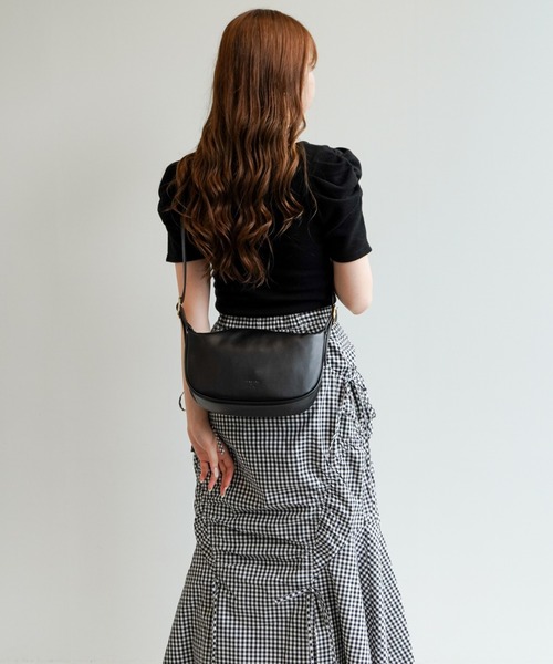 Jewelna Rose(ジュエルナローズ)の「JEWELNA by Jewelna Rose ワンショルダーバッグ 11836(ショルダーバッグ・レディース・ブラック/アイボリー・FREE)」の1枚目の写真