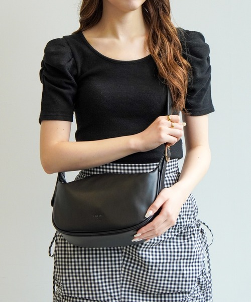Jewelna Rose(ジュエルナローズ)の「JEWELNA by Jewelna Rose ワンショルダーバッグ 11836(ショルダーバッグ・レディース・ブラック/アイボリー・FREE)」の4枚目の写真
