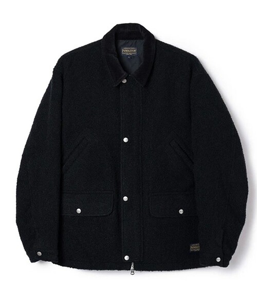 PENDLETON(ペンドルトン)の「【PENDLETON/ペンドルトン】チェック ハンティングブルゾン UNISEX/ユニセックス(ブルゾン・メンズ・ブラック/タン/グリーン・M/L)」の2枚目の写真