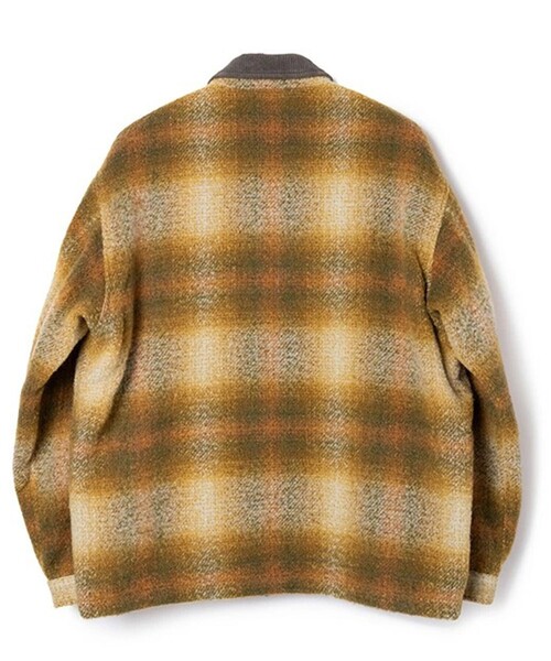 PENDLETON(ペンドルトン)の「【PENDLETON/ペンドルトン】チェック ハンティングブルゾン UNISEX/ユニセックス(ブルゾン・メンズ・ブラック/タン/グリーン・M/L)」の4枚目の写真