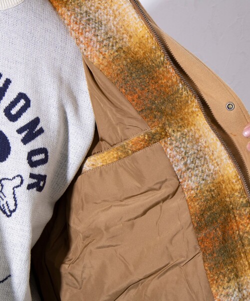 PENDLETON(ペンドルトン)の「【PENDLETON/ペンドルトン】チェック ハンティングブルゾン UNISEX/ユニセックス(ブルゾン・メンズ・ブラック/タン/グリーン・M/L)」の11枚目の写真