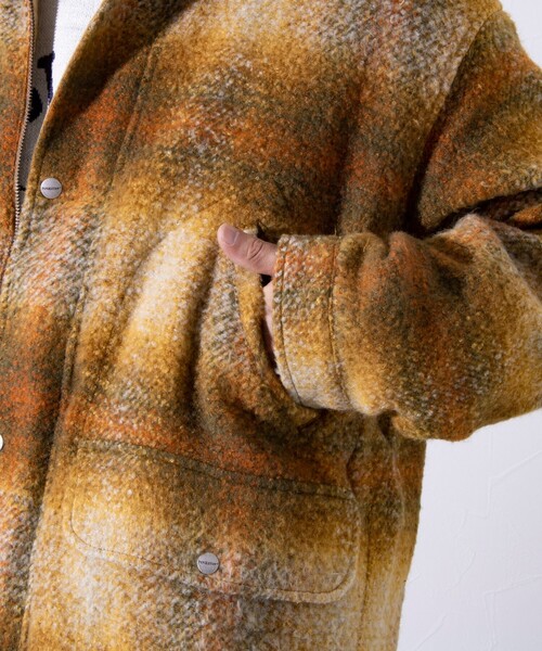 PENDLETON(ペンドルトン)の「【PENDLETON/ペンドルトン】チェック ハンティングブルゾン UNISEX/ユニセックス(ブルゾン・メンズ・ブラック/タン/グリーン・M/L)」の12枚目の写真