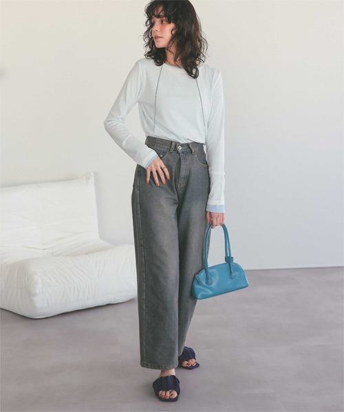 titivate（ティティベイト）の「サテンギャザーサンダル（サンダル・レディース・ブラウン/ネイビー/ブラック・LL/L/M/S）」の19枚目の写真