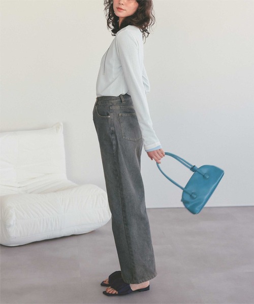 titivate（ティティベイト）の「サテンギャザーサンダル（サンダル・レディース・ブラウン/ネイビー/ブラック・LL/L/M/S）」の20枚目の写真