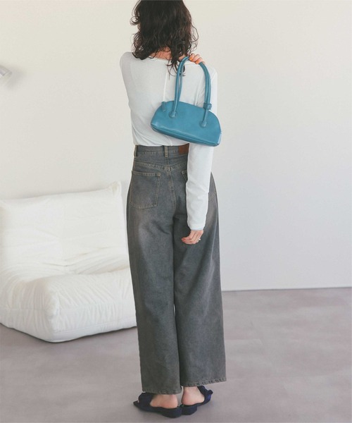 titivate（ティティベイト）の「サテンギャザーサンダル（サンダル・レディース・ブラウン/ネイビー/ブラック・LL/L/M/S）」の21枚目の写真