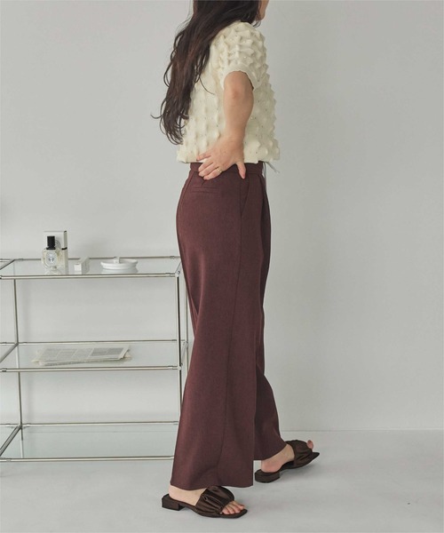 titivate（ティティベイト）の「サテンギャザーサンダル（サンダル・レディース・ブラウン/ネイビー/ブラック・LL/L/M/S）」の17枚目の写真