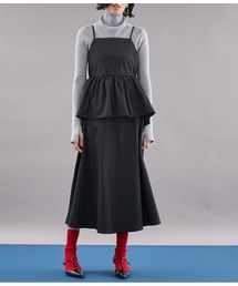 Settimissimo（セッティミッシモ）の「タフタ レイヤード キャミソール ワンピース（ワンピース）」