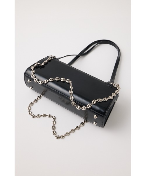 ピノキオ moussyコラボ ショルダーバッグ セール】WIDE F/LEATHER ショルダーバッグ（ショルダーバッグ