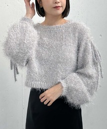 archives | ショルダースリットラメフェザーニット(ニット/セーター)