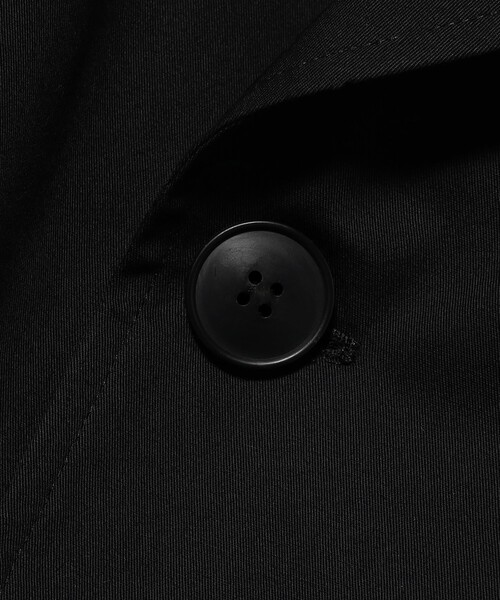 HEVO(イーヴォ)の「【別注】hevo / BRINDISI コットンギャバジン ダブルブレスト コート(その他アウター・メンズ・ブラック・42/44/46/48/50)」の19枚目の写真