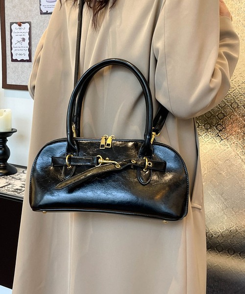 LA VORAGINE(ラ ヴォラジネ)の「2wayショルダーバッグ/ハンドバッグ(ショルダーバッグ・レディース・ブラック/ブラウン/レッド/ホワイト・FREE)」の3枚目の写真