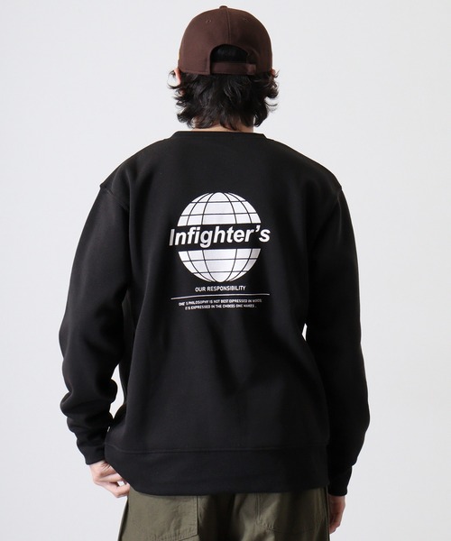 FUNALIVE(ファンアライブ)の「Fleece-lined print sweatshirt / 裏起毛プリントトレーナー unisex(スウェット・メンズ・ホワイト系3/ブラック系2/ベージュ系1/グリーン系1/杢グレー/ヘザーチャコール/ネイビー/グレイッシュベージュ/ホワイト系1/ホワイト系2/ブラック系1/ブラック系3/グレー系1/ネイビー系1/チャコール/オートミール/グリーン/ブラック/チャコールアッシュ/チャコールグレー・M/L/XL)」の6枚目の写真