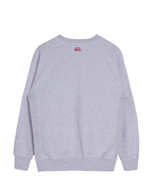 #Re:room（リルーム）の「ハートアイコンワッペンビッグトレーナー（スウェット・メンズ・ブラック/グレー・M-L/S-M）」の11枚目の写真