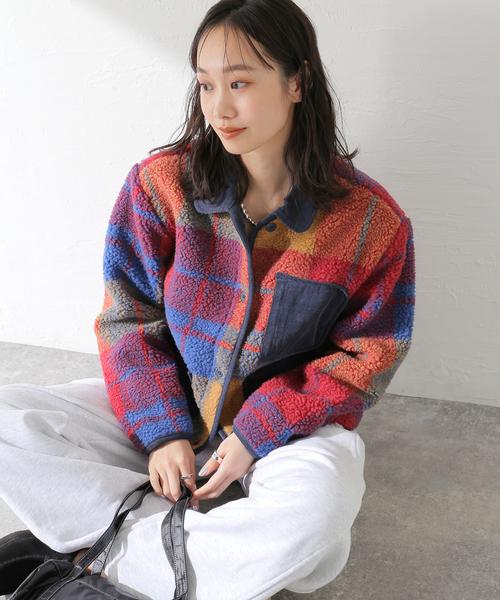 セール】BRIXTON/ブリクストン DELILAH SHERPA JACKET（その他アウター