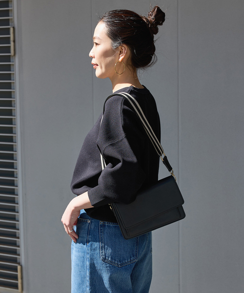 B.C STOCK（ベーセーストック）の「スムースプルオーバー（ニット/セーター・レディース・ブラック/ホワイト/ピンク・FREE）」の8枚目の写真