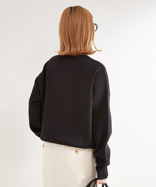 B.C STOCK（ベーセーストック）の「スムースプルオーバー（ニット/セーター・レディース・ブラック/ホワイト/ピンク・FREE）」の17枚目の写真