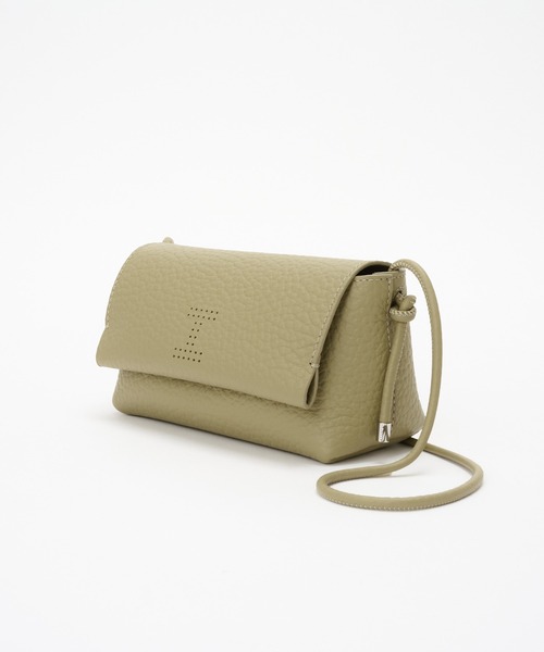 IACUCCI(イアクッチ)の「アルブメ ALCE(ショルダーバッグ・レディース・グレー/キャメル/ライトグレー/ライトグリーン・FREE)」の12枚目の写真