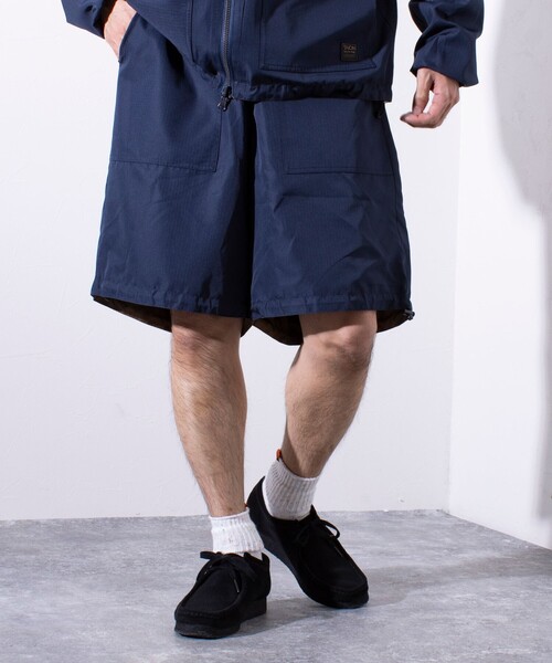 【TAION/タイオン】ミリタリー リバーシブル ワイドショーツ ショートパンツ ユニセックス（その他パンツ）｜TAION（タイオン）