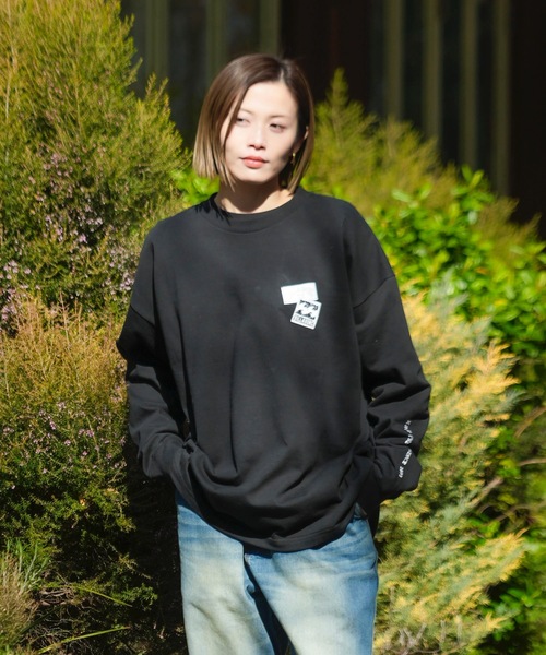 BILLABONG（ビラボン）の「BILLABONG メンズ RE ISSUE ロンＴ 【2025年春夏モデル】/ビラボンバックプリント長袖ロンT（Tシャツ/カットソー・メンズ・ブラック/ホワイト・X-LARGE/LARGE/MEDIUM）」の15枚目の写真