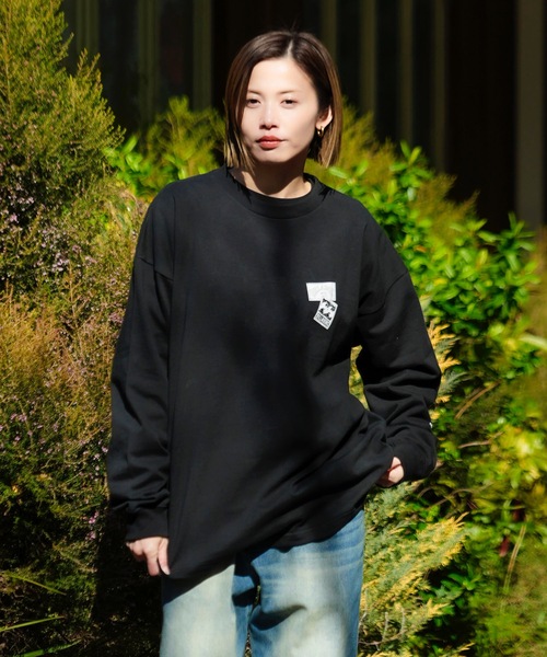 BILLABONG（ビラボン）の「BILLABONG メンズ RE ISSUE ロンＴ 【2025年春夏モデル】/ビラボンバックプリント長袖ロンT（Tシャツ/カットソー・メンズ・ブラック/ホワイト・X-LARGE/LARGE/MEDIUM）」の16枚目の写真