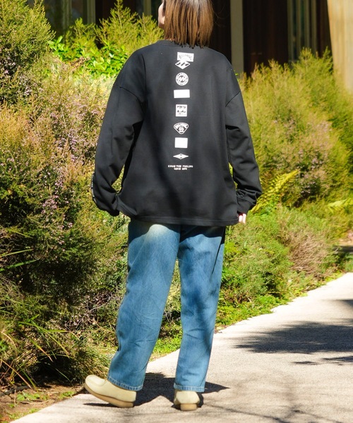 BILLABONG（ビラボン）の「BILLABONG メンズ RE ISSUE ロンＴ 【2025年春夏モデル】/ビラボンバックプリント長袖ロンT（Tシャツ/カットソー・メンズ・ブラック/ホワイト・X-LARGE/LARGE/MEDIUM）」の14枚目の写真