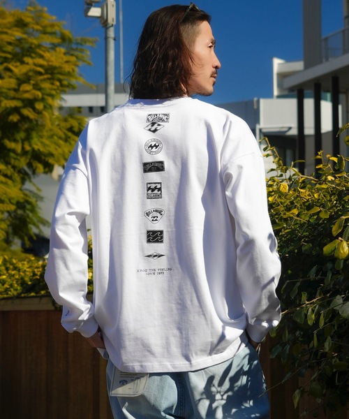 BILLABONG（ビラボン）の「BILLABONG メンズ RE ISSUE ロンＴ 【2025年春夏モデル】/ビラボンバックプリント長袖ロンT（Tシャツ/カットソー・メンズ・ブラック/ホワイト・X-LARGE/LARGE/MEDIUM）」の8枚目の写真