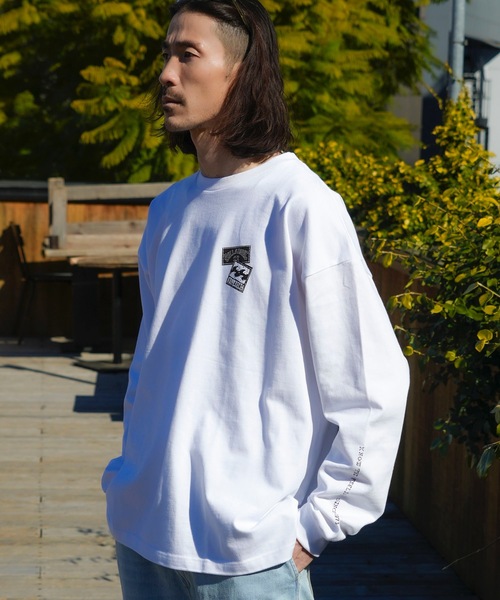 BILLABONG（ビラボン）の「BILLABONG メンズ RE ISSUE ロンＴ 【2025年春夏モデル】/ビラボンバックプリント長袖ロンT（Tシャツ/カットソー・メンズ・ブラック/ホワイト・X-LARGE/LARGE/MEDIUM）」の5枚目の写真