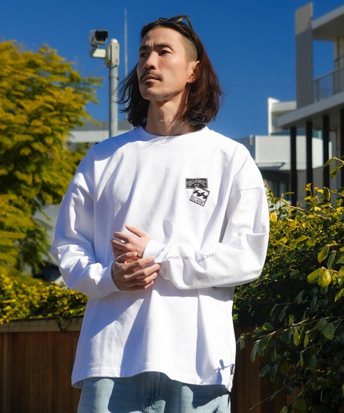 BILLABONG（ビラボン）の「BILLABONG メンズ RE ISSUE ロンＴ 【2025年春夏モデル】/ビラボンバックプリント長袖ロンT（Tシャツ/カットソー・メンズ・ブラック/ホワイト・X-LARGE/LARGE/MEDIUM）」の6枚目の写真