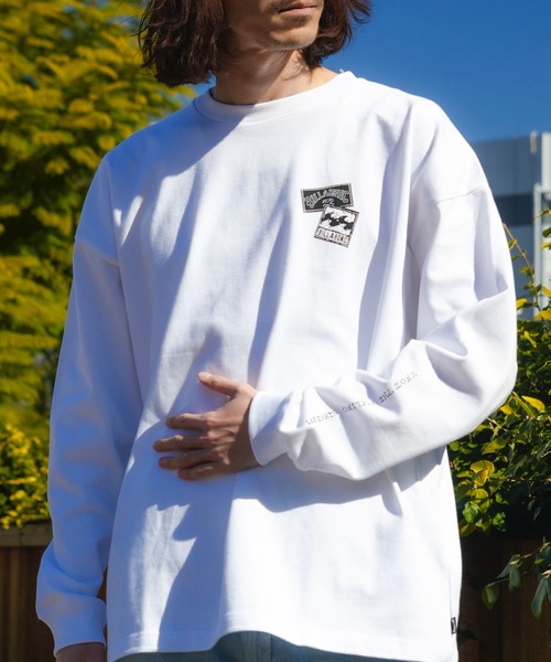 BILLABONG（ビラボン）の「BILLABONG メンズ RE ISSUE ロンＴ 【2025年春夏モデル】/ビラボンバックプリント長袖ロンT（Tシャツ/カットソー・メンズ・ブラック/ホワイト・X-LARGE/LARGE/MEDIUM）」の9枚目の写真