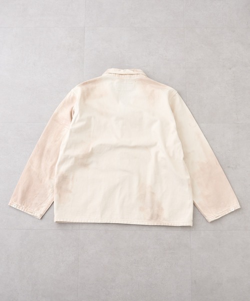 ai no de（アイノデ）の「【ainode】hazakawa 襟付きJK（テーラードジャケット・メンズ・アイボリー/グレー・FREE）」の21枚目の写真