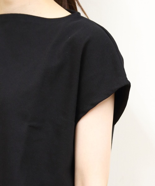ORCIVAL(オーシバル)の「ORCIVAL/オーシバル フレンチスリーブボートネックプルオーバー ソリッド FRENCH SLEEVE BOATNECK P.O. SOLID B271(Tシャツ/カットソー・レディース・ホワイト/ナチュラル/ブラック・1)」の12枚目の写真
